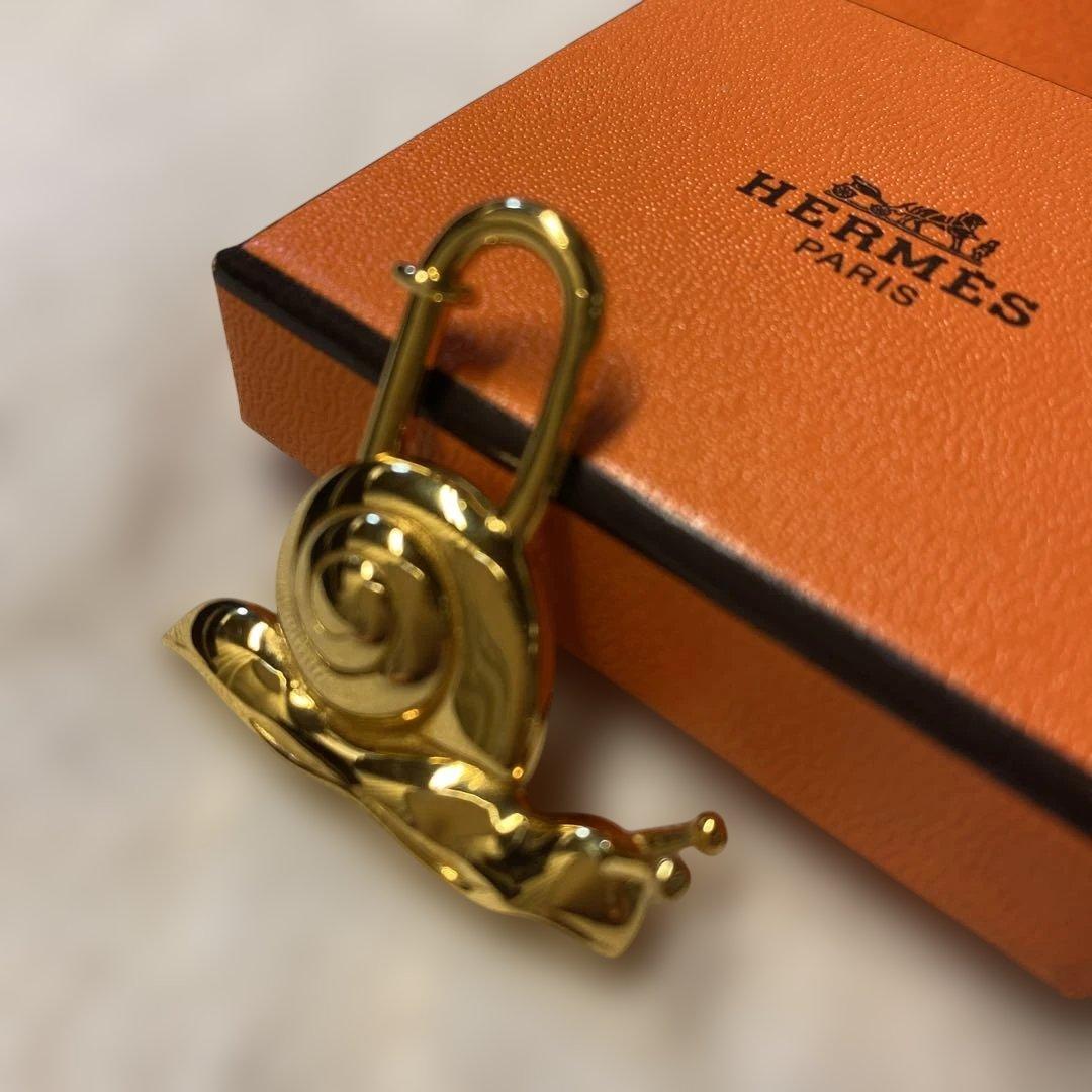 HERMES 1995限定　カタツムリ　カデナ　希少　お箱、リボン　ショッパー付