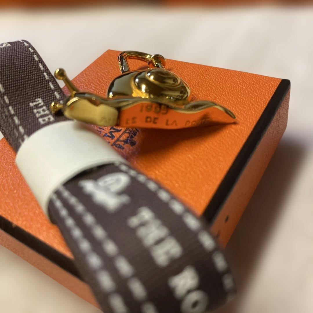 HERMES 1995限定　カタツムリ　カデナ　希少　お箱、リボン　ショッパー付