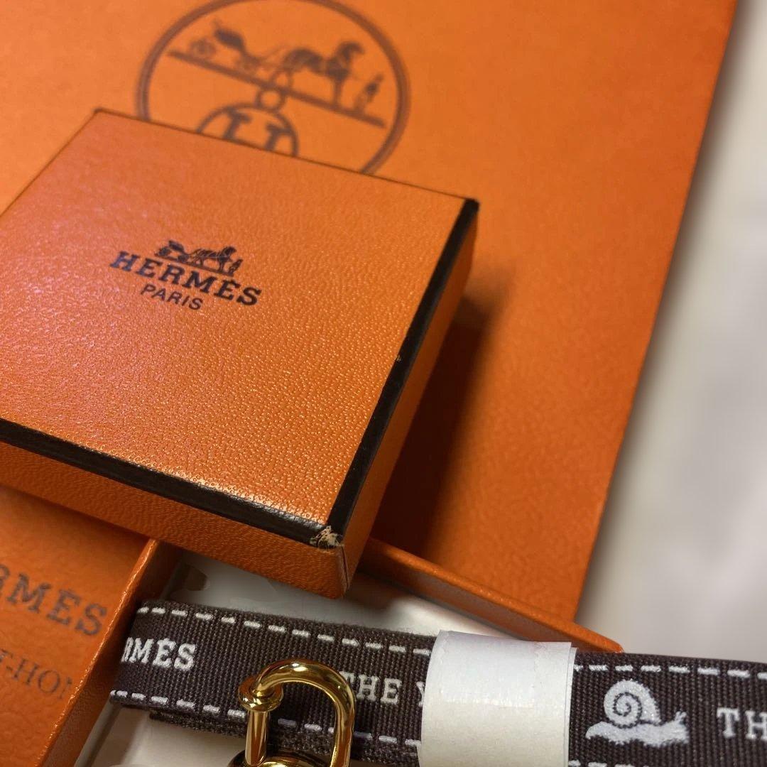 HERMES 1995限定　カタツムリ　カデナ　希少　お箱、リボン　ショッパー付