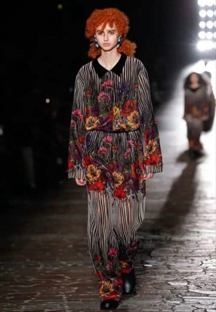 本日限定です！FUMIETANAKA flower flocky pants