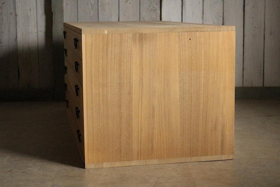 桐タンス　引き出し5段　着物箪笥　タンス　収納　古家具