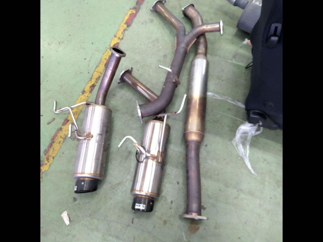 WRX STI HKS マフラー　ジャンク