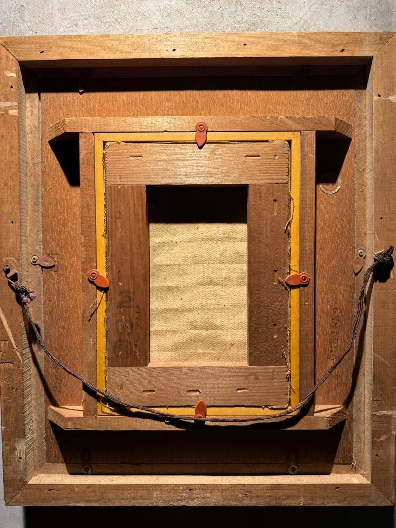 他の方発送×印象派　肉筆油彩画　直筆サインあり