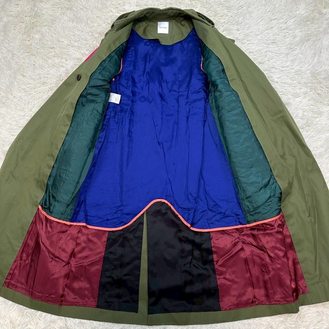 美品✨ ポールスミス 現行タグ ライナー トレンチコート ダブル カーキ M相当