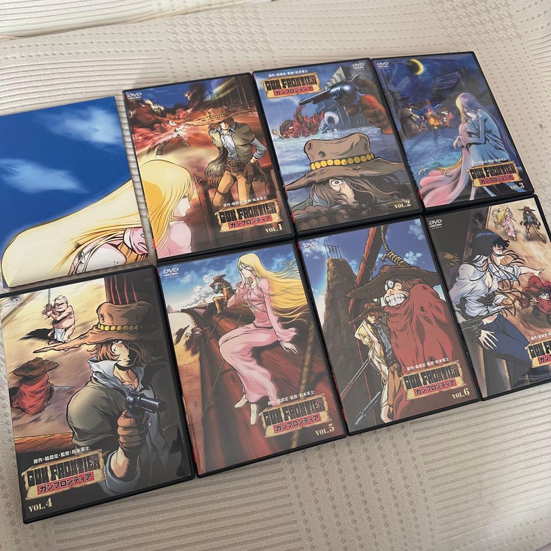ガンフロンティア DVD BOX 7枚組 初回限定生産 松本零士 シヌノラ