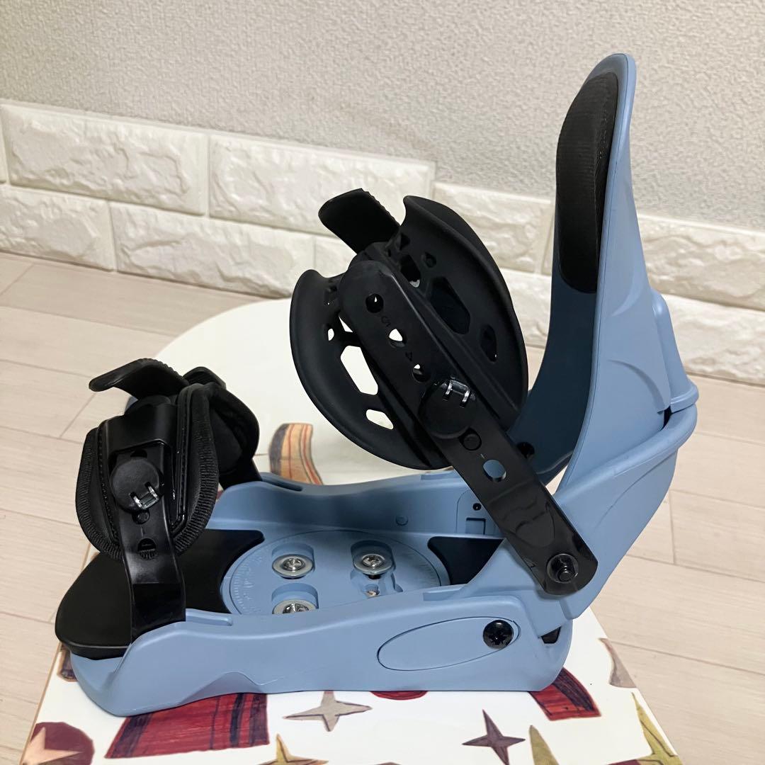 新品バインディング/Rome VINYLロームスノーボードセット143/バック付