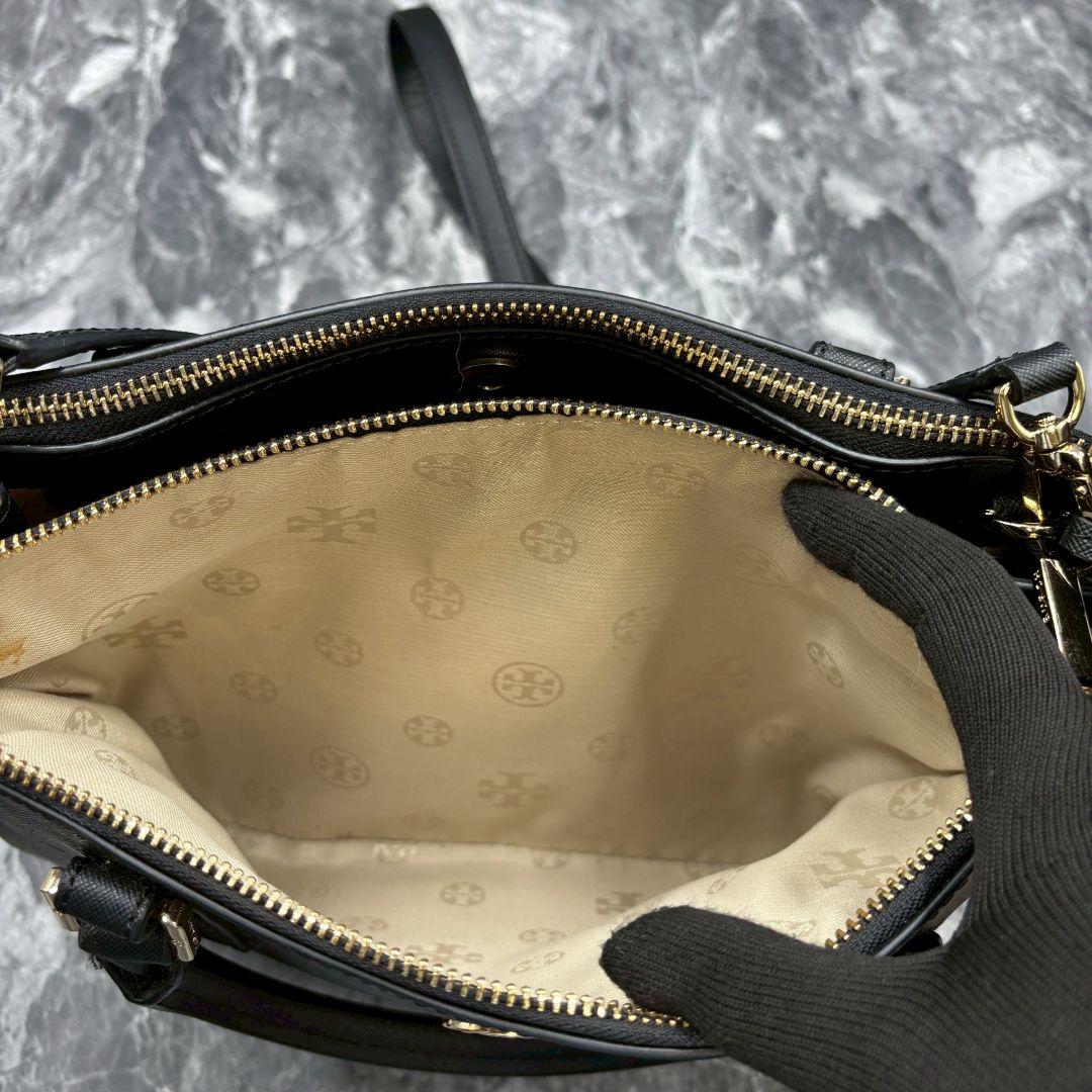 ✨極美品✨TORY BURCH トリーバーチ 2WAYショルダーバッグ ブラック