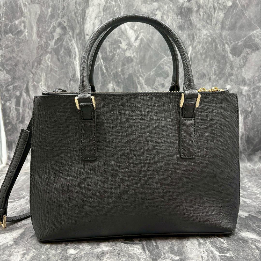 ✨極美品✨TORY BURCH トリーバーチ 2WAYショルダーバッグ ブラック