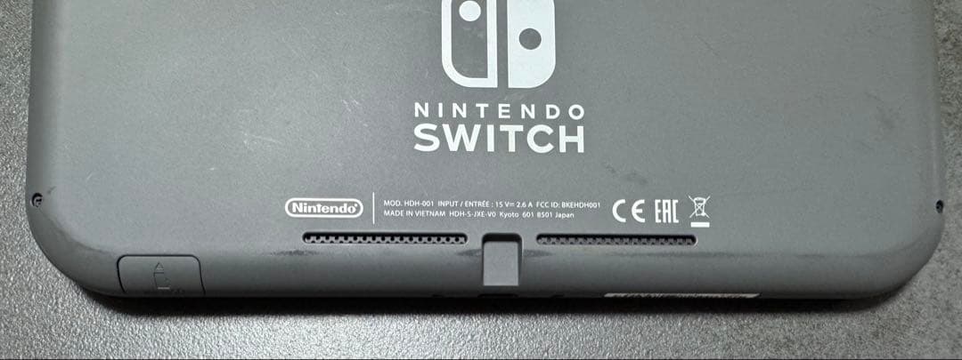 Nintendo Switch Lite グレー ACアダプター付き