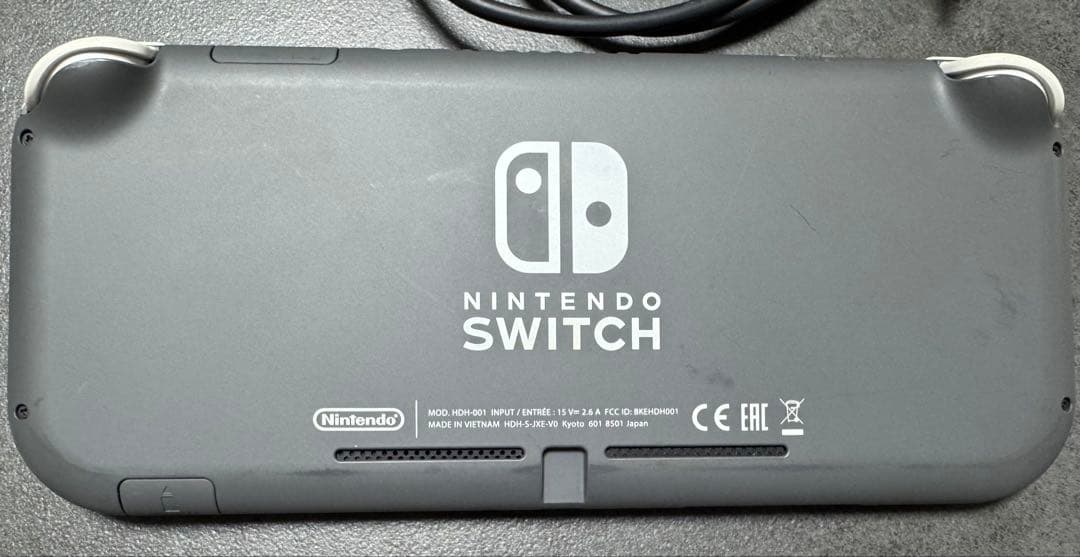 Nintendo Switch Lite グレー ACアダプター付き