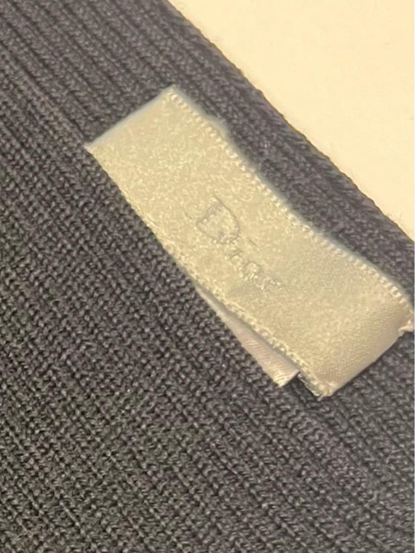 美品☆ディオール　ロングマフラー ストール BEE 蜂 ショール オム　ロゴ