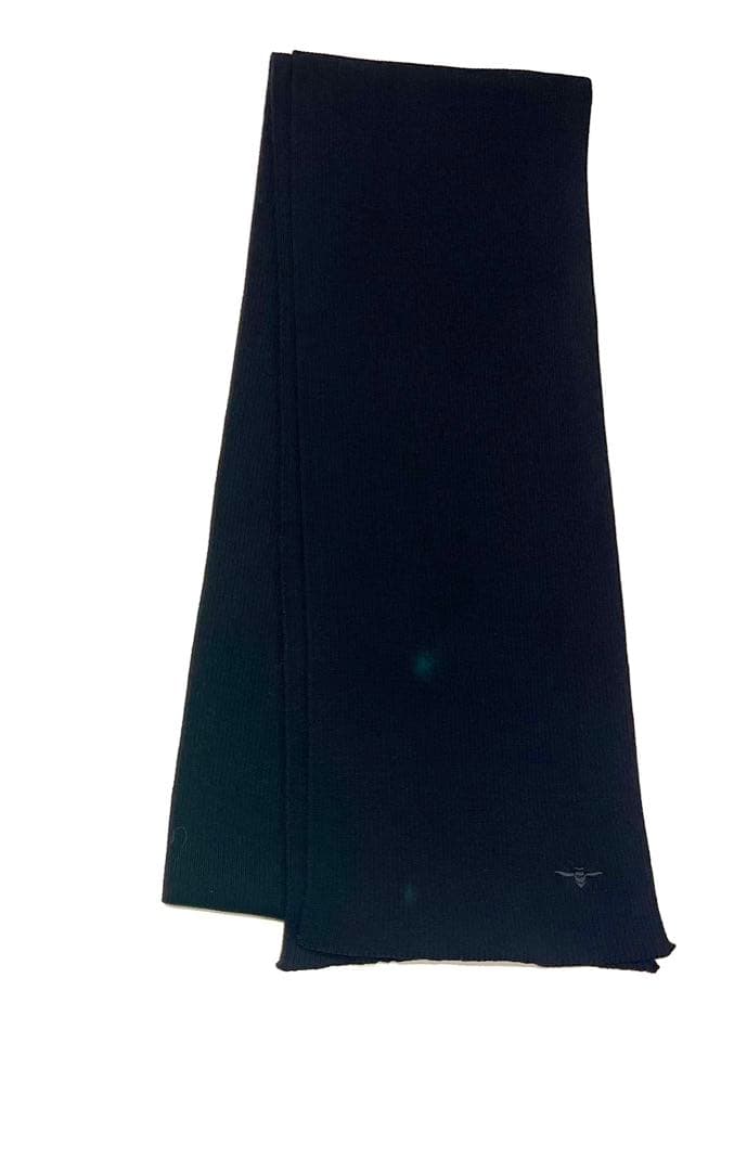 美品☆ディオール　ロングマフラー ストール BEE 蜂 ショール オム　ロゴ