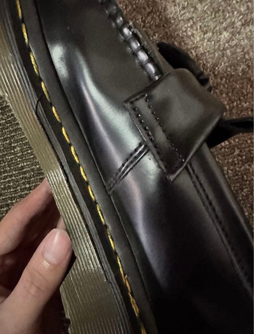 UK7 ドクターマーチン　エイドリアンローファー　フリジン付き