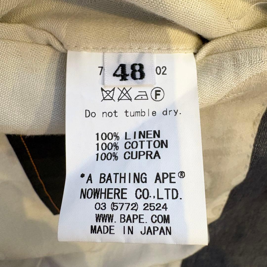 Mr. BATHING APE 3ピーススーツ グレー ミスターベイシングエイプ