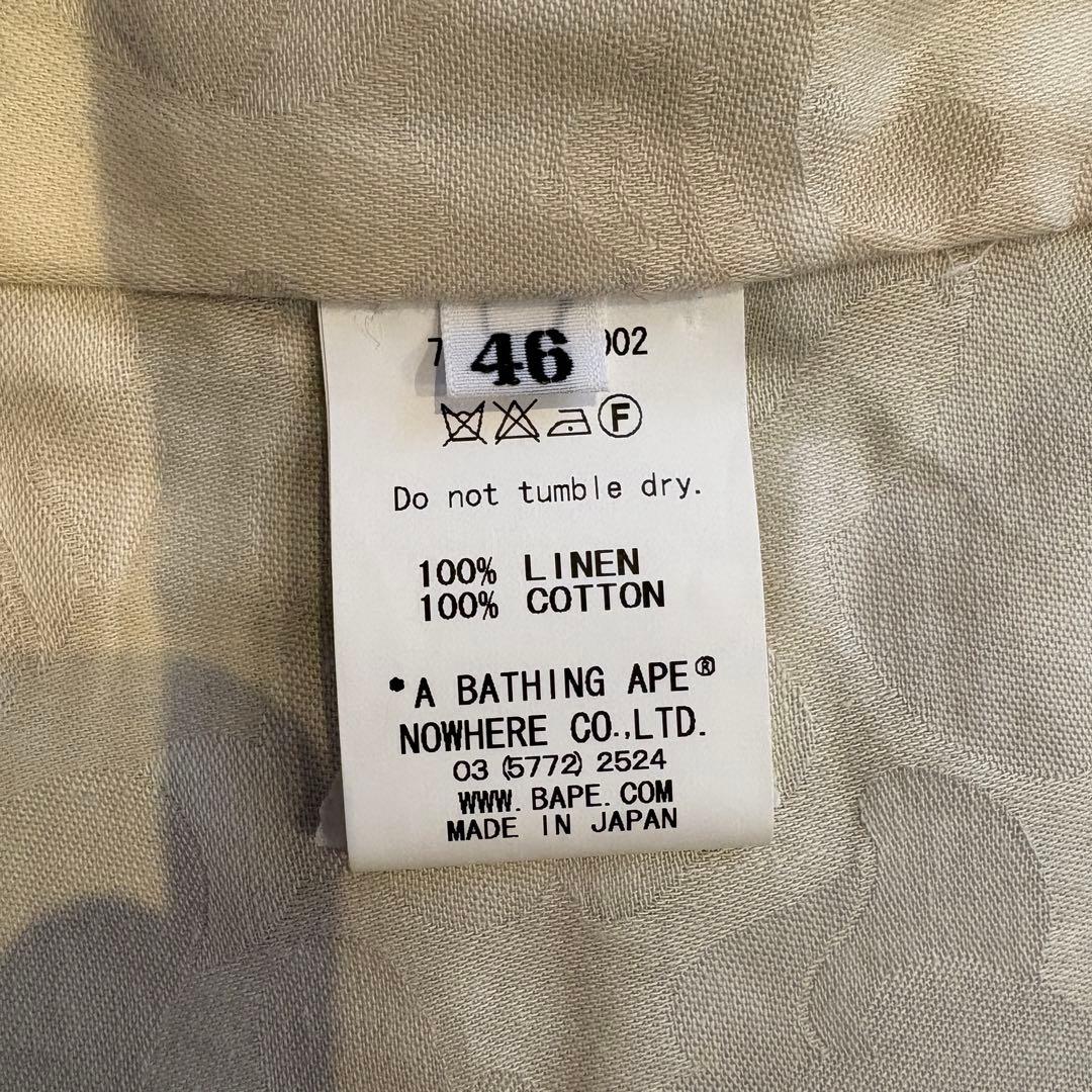 Mr. BATHING APE 3ピーススーツ グレー ミスターベイシングエイプ