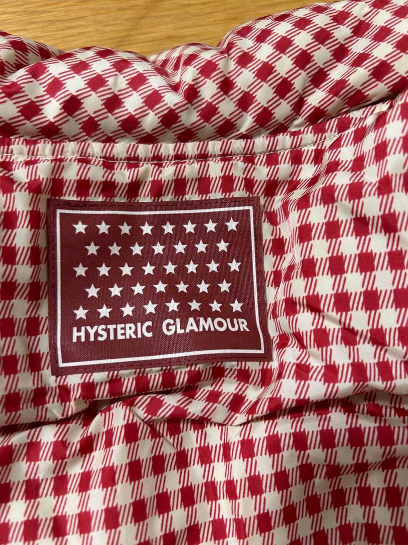 ヒステリックグラマー　ダウンベスト　くま柄