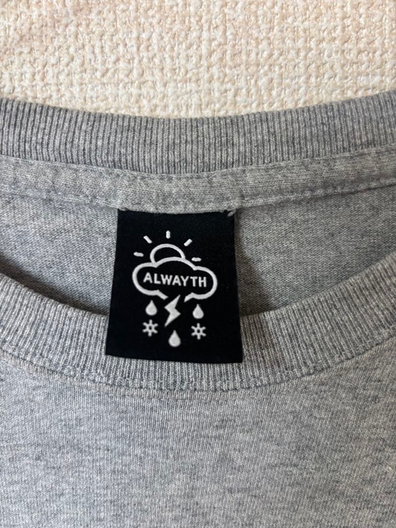ALWAYTH for WAKE. SOUVENIR LS Tee Lサイズ