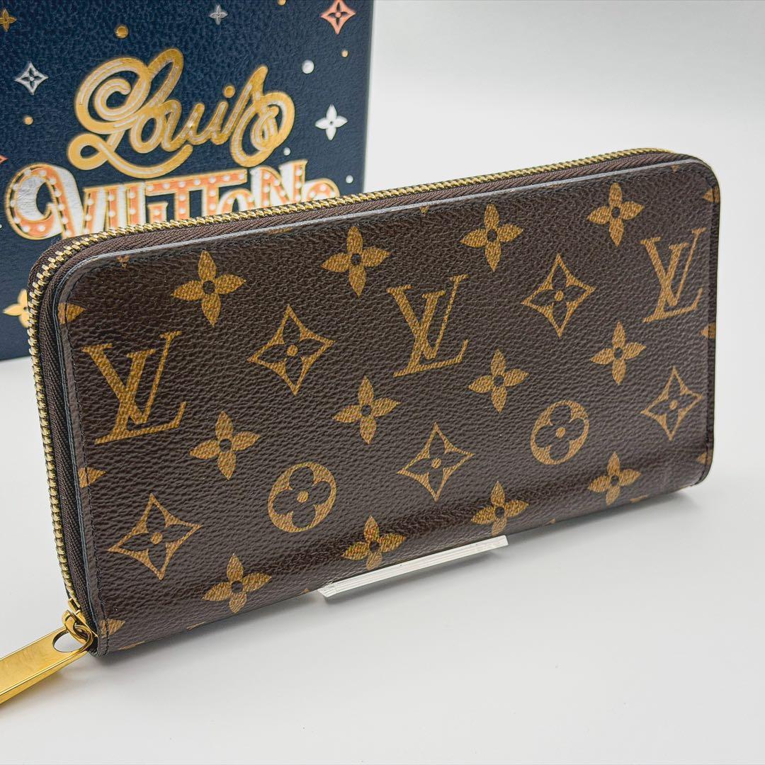【現行IC搭載】ルイヴィトン モノグラム ジッピーウォレット ラウンドジップ
