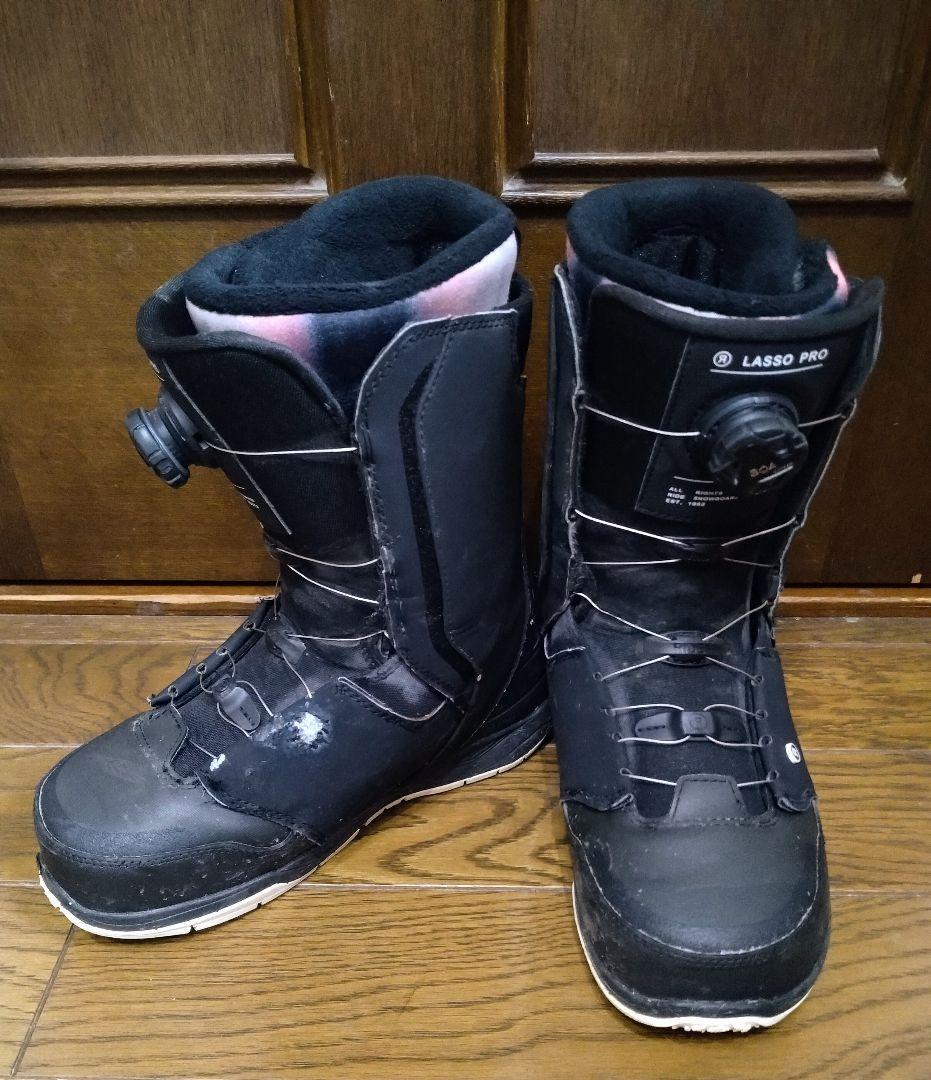 難有りRIDEライドスノーボードブーツLasso PROWIDEラッソプロワイド