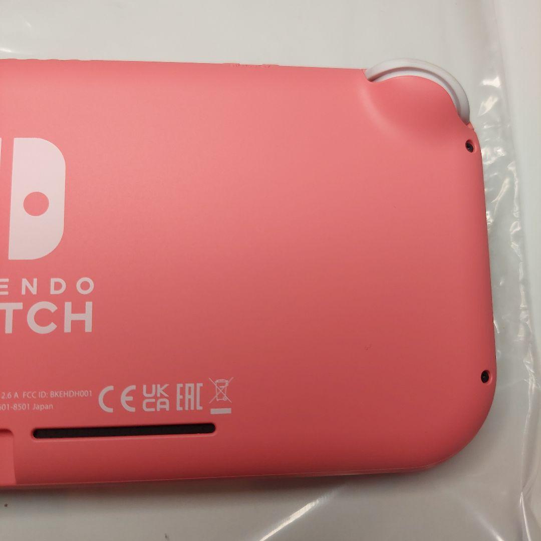 【極美品】スイッチライト本体 コーラルピンク 箱あり 動作品