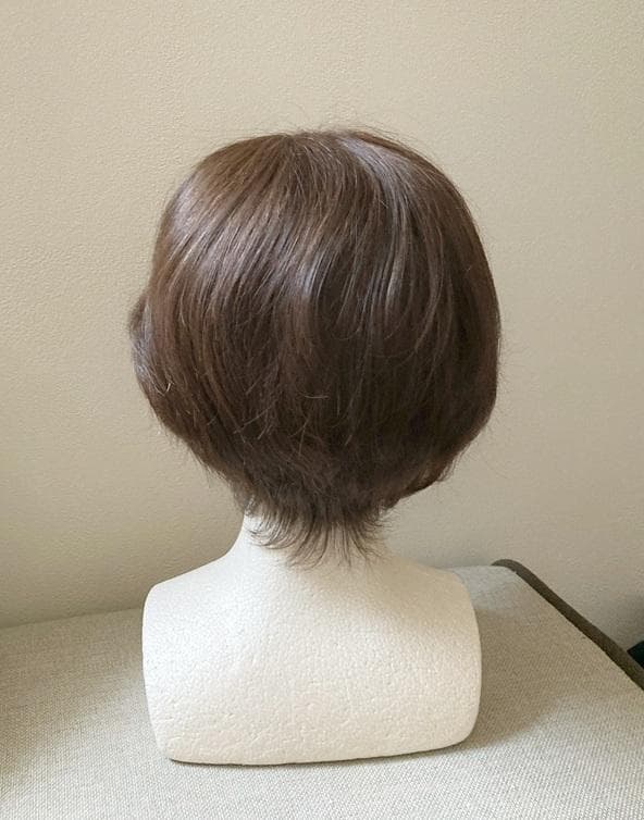 JO ジュリア・オージェ　人毛MIX　フェアリーショート　ナチュラルブラウン