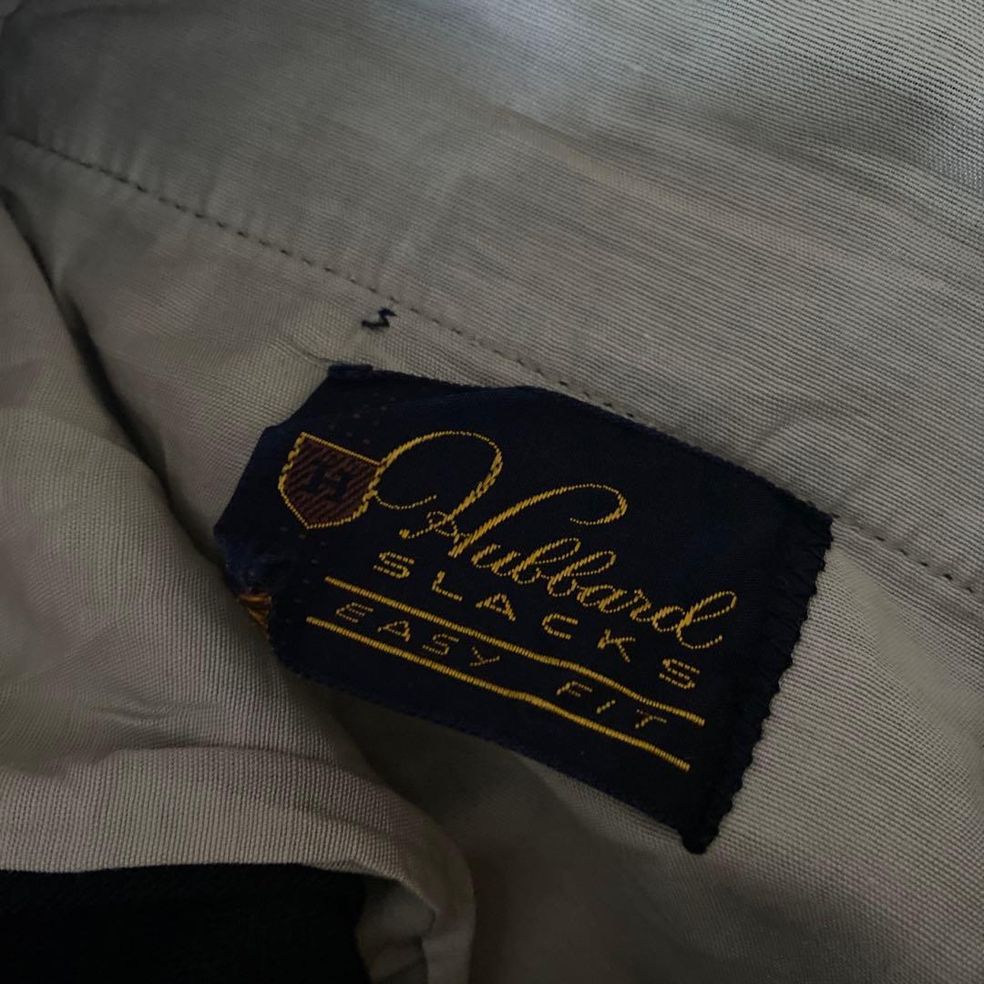 60s US vintage ウールギャバジン ワンタック ワイドスラックス