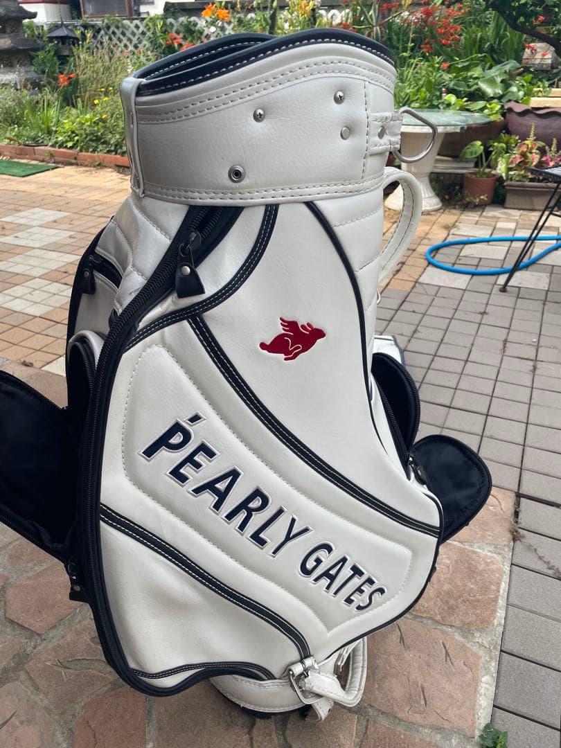 PEARLY GATES ゴルフバッグ ホワイト