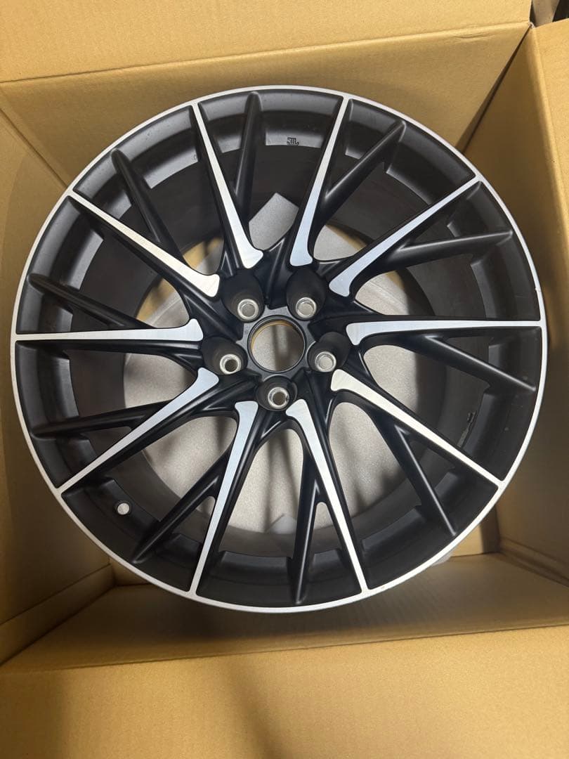 レクサス　RC F 19インチ 純正リヤ２本　鍛造ホイール