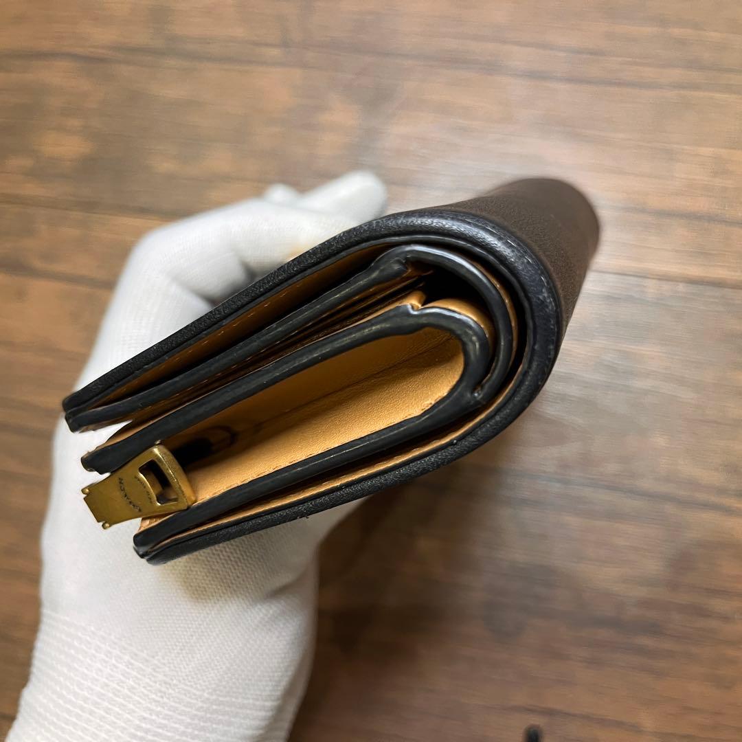 t149【美品】コーチ タビー ミディアム ウォレット 2つ折り 財布 入手困難