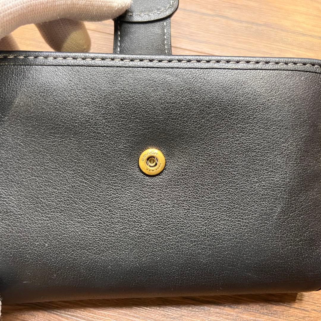 t149【美品】コーチ タビー ミディアム ウォレット 2つ折り 財布 入手困難