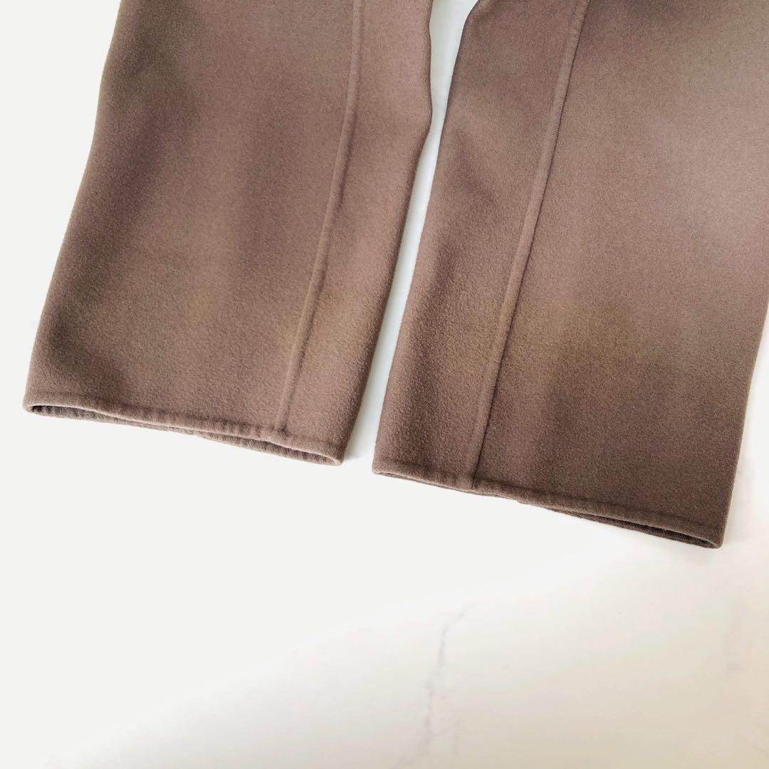 ヴェルメイユパーイエナ　リバーコート　ベルト　マキシ丈　オーバーサイズ　38