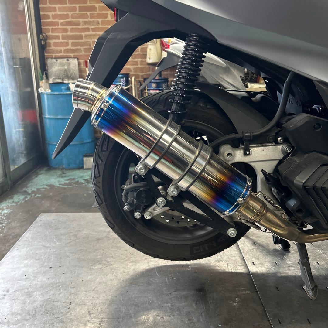 ◻︎美品◻︎ビームスBEAMSマフラー PCX125 JK05用　JMCA認定