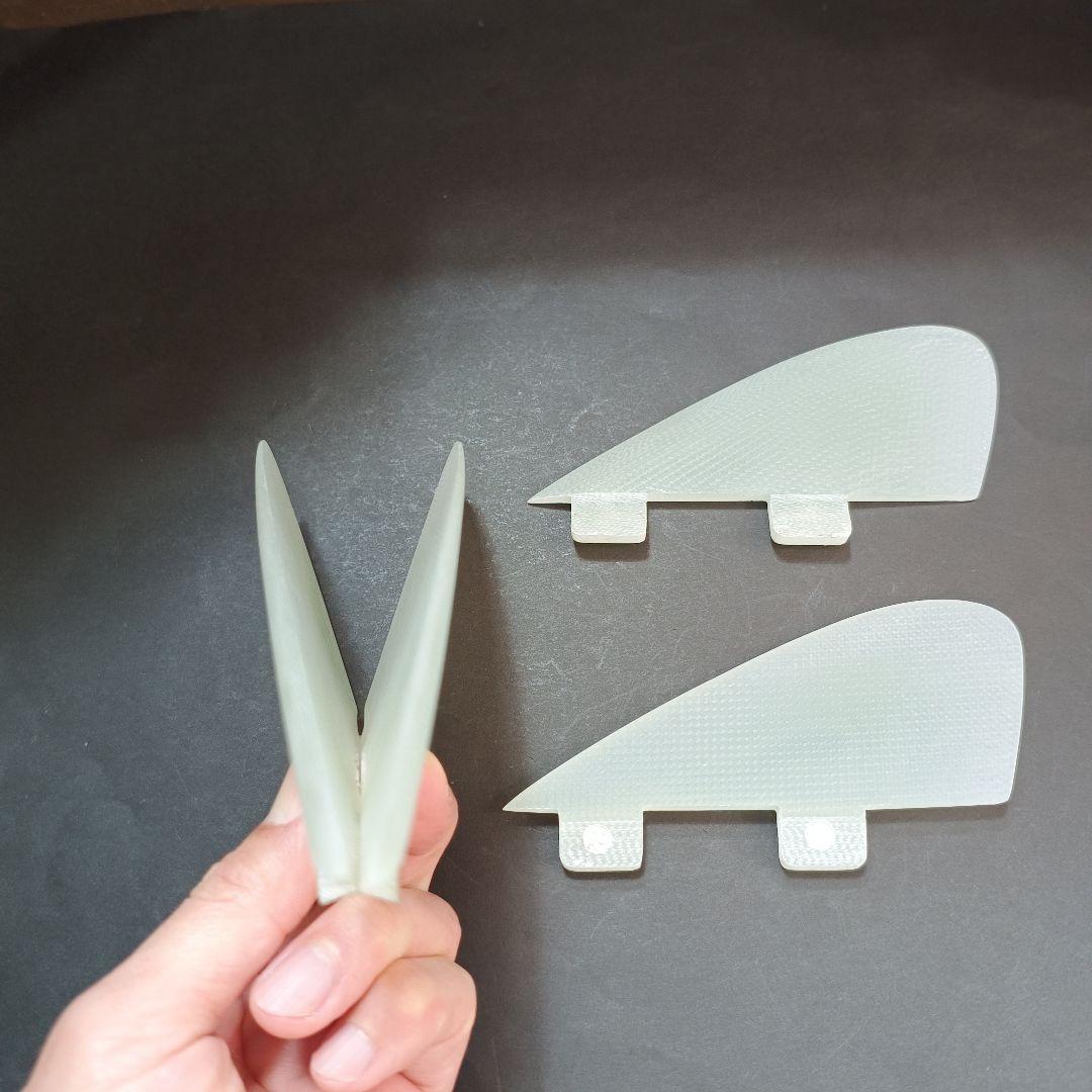 FCS対応 B5 BONZER系　クワッドフィン　ＶＯＬＡＮカラー ボンザー