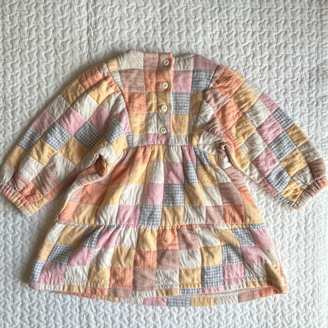 ワンピース Fish&kids/patchwork onepiece