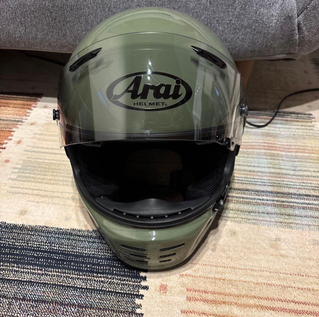 I.I アライ　ラパイドネオ　arai モスグリーン　XLサイズ