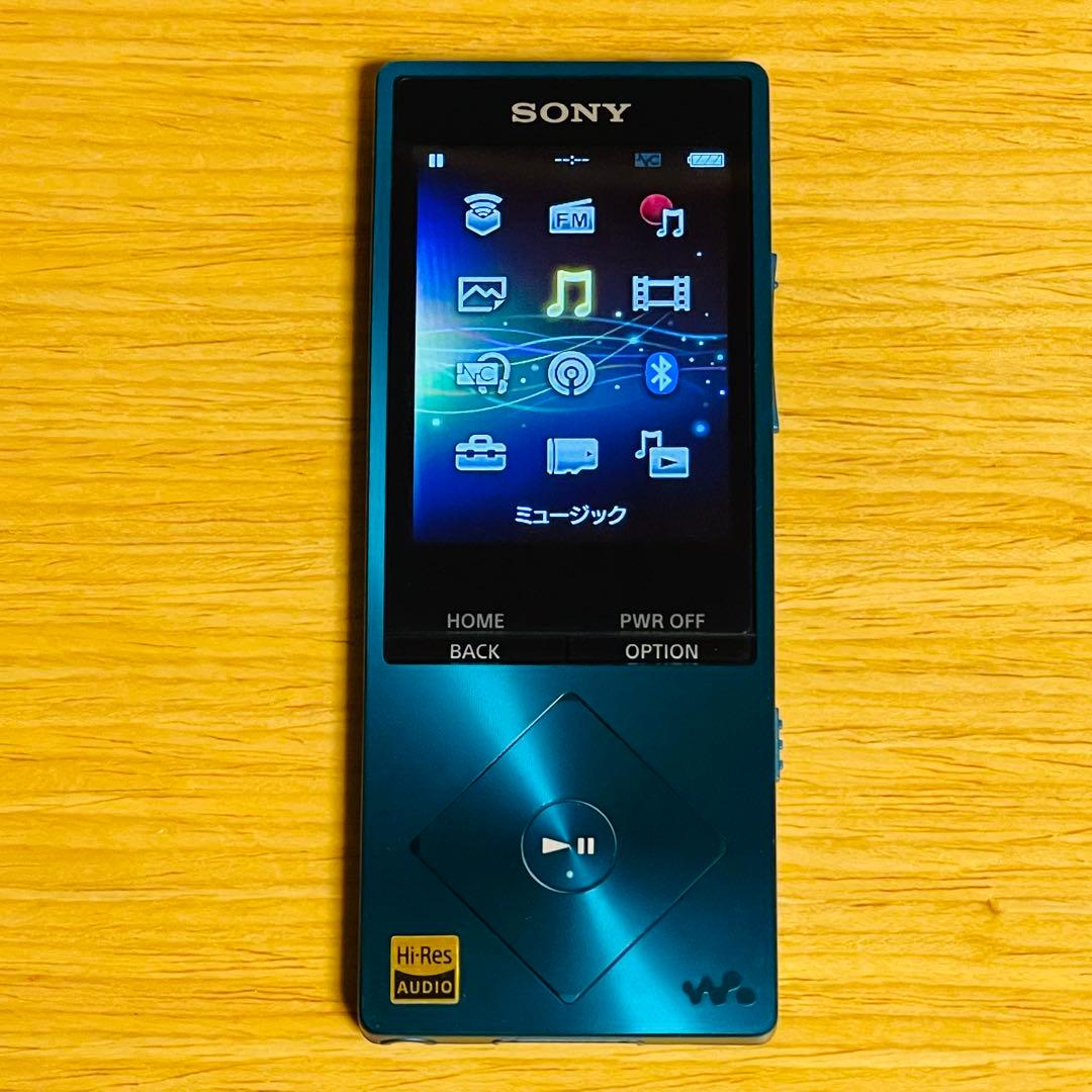 【美品】SONY NW-A25 16GB シリコンカバー・ノイキャンイヤホン付き