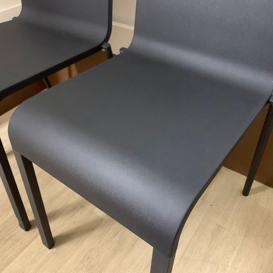 ② 2脚set vitra .03 ヴィトラ ゼロスリー スタッキングチェア