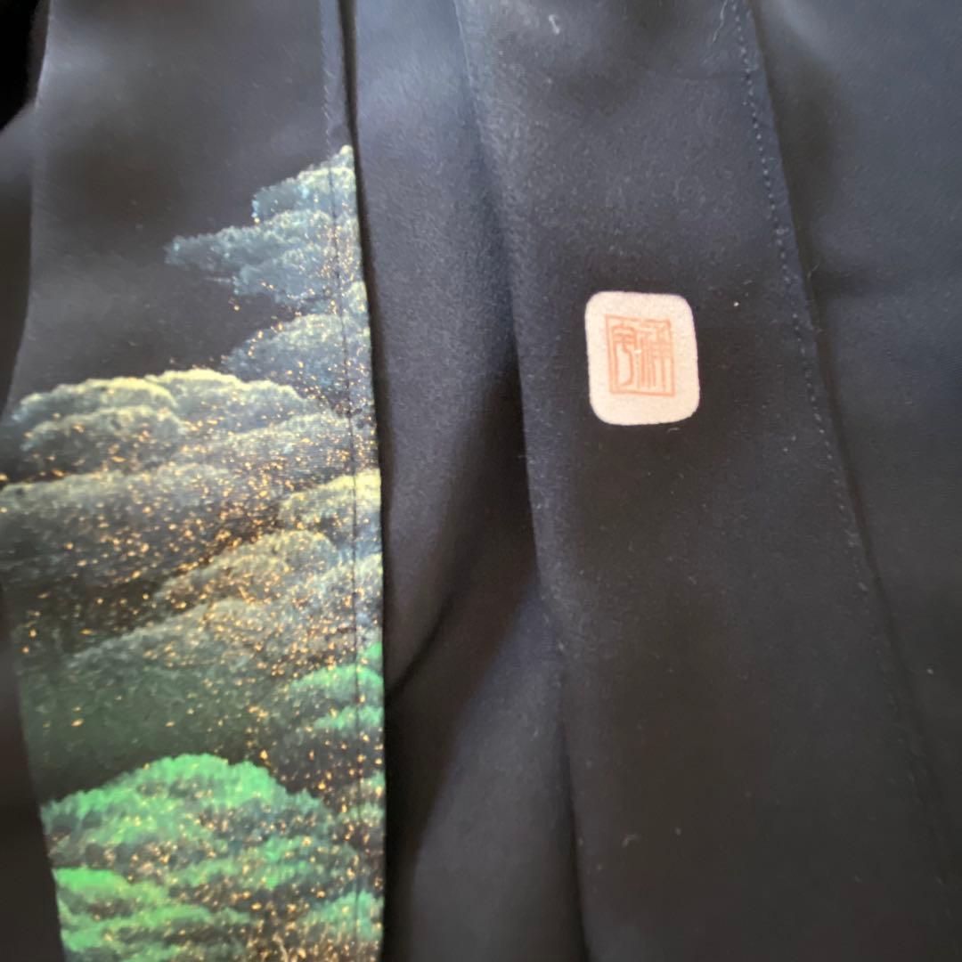 【着物リメイク】フォーマル バックリボン　ワンピースドレス