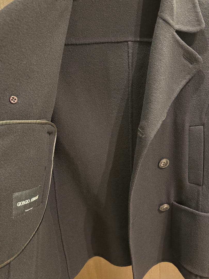 M*m様 美品　ジョルジオ アルマーニ Pコート