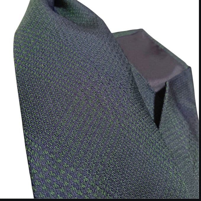 【新品タグ付き】ルイジボレッリ イタリア製 ナポリ ネクタイ グリーン シルク