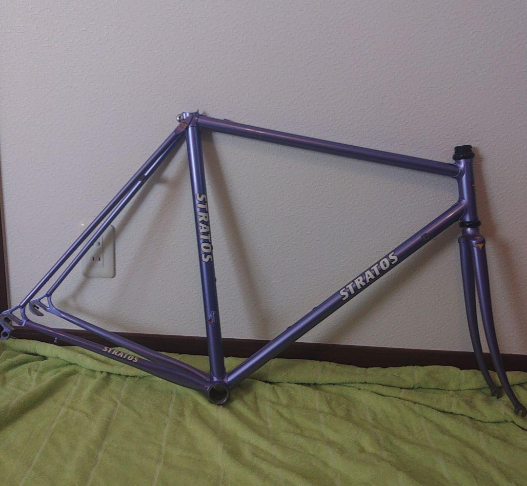 【レア!】STRATOS（サイクルワークスムラヤマ） オーダークロモリフレーム