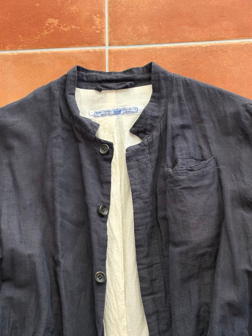 R&D.M.Co-オールドマンズテーラー リネンコート