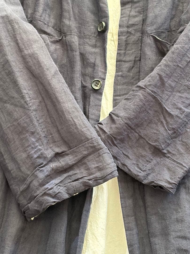 R&D.M.Co-オールドマンズテーラー リネンコート