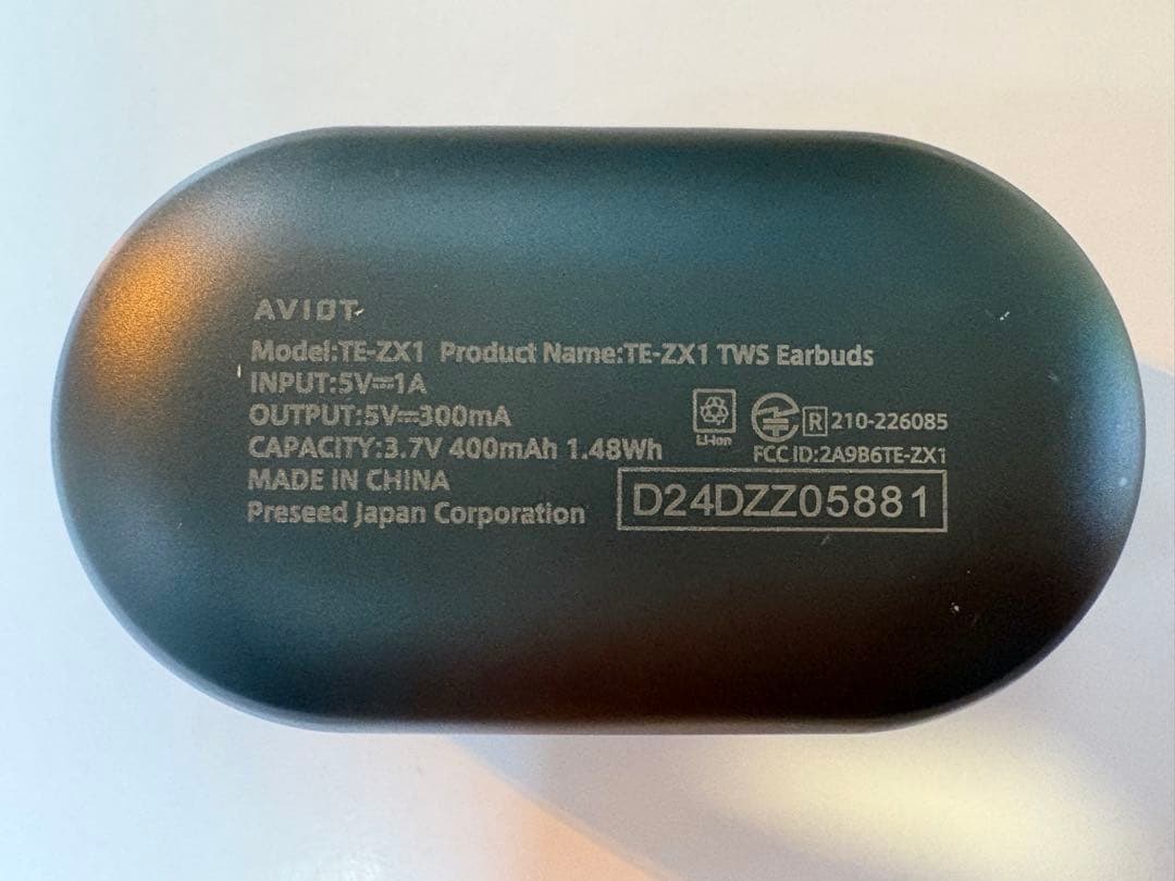 AViOT TE-ZX1 TWS ピヤホン7