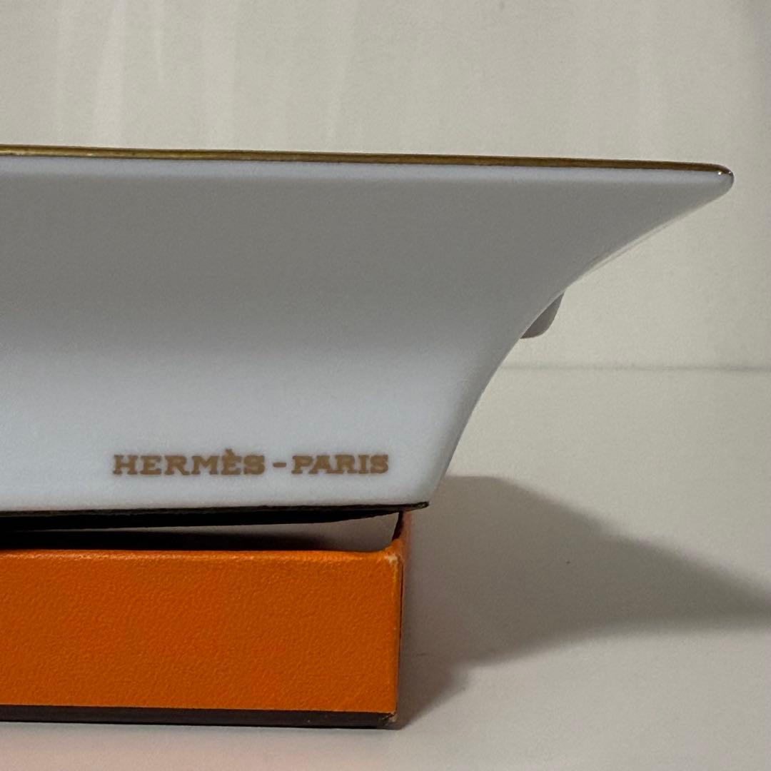 HERMES エルメス 陶器 灰皿 馬 アッシュトレイ