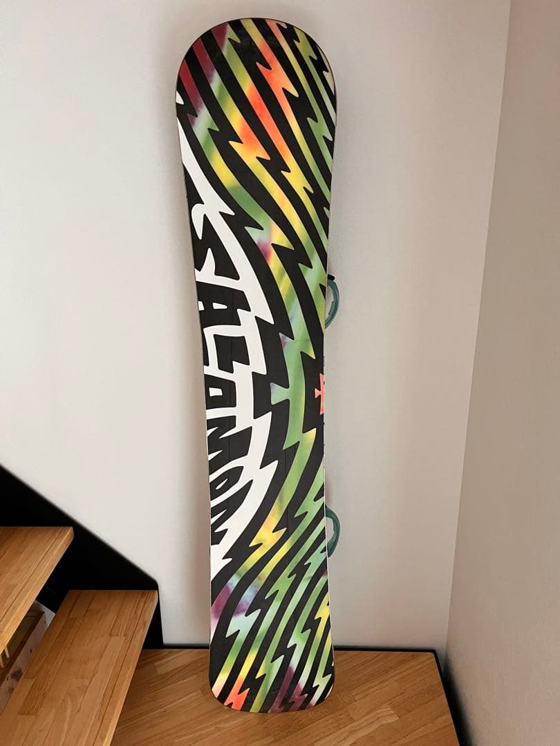 K2スノーボードビンディング + Salomon スノーボード