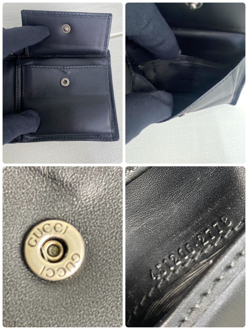 GUCCI 二つ折り アニマリエ スネーク 小銭入れ