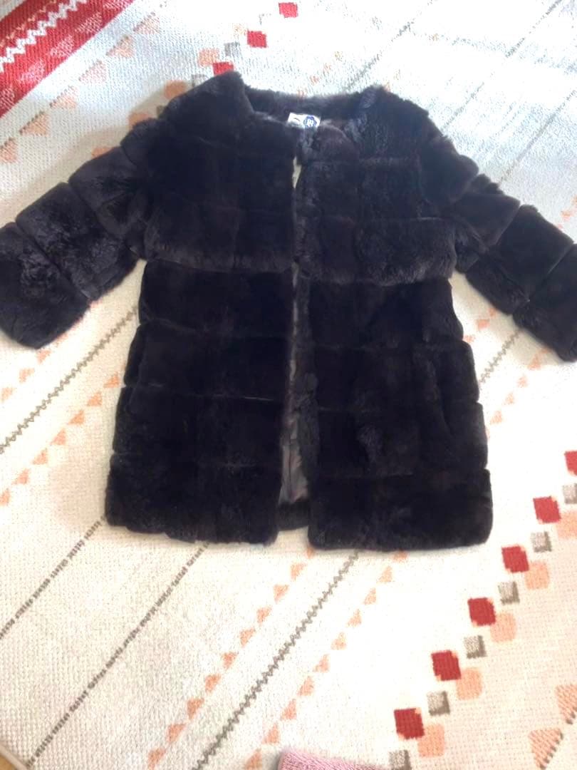 ボディドレッシングデラックスミンクと未使用ラビットコート