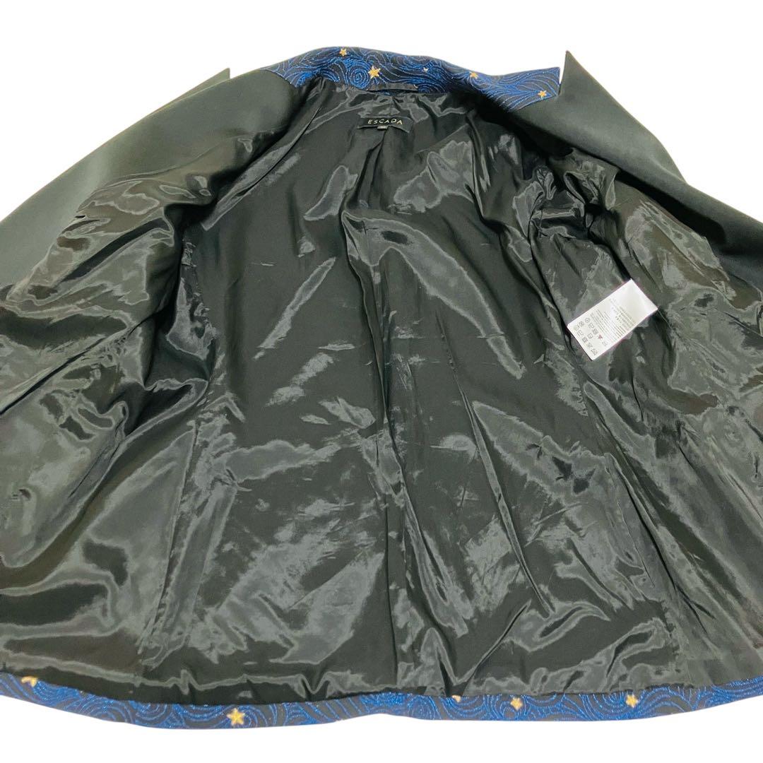 美品✨大きいサイズ ESACDA テーラードジャケット ブレザー 星 スター