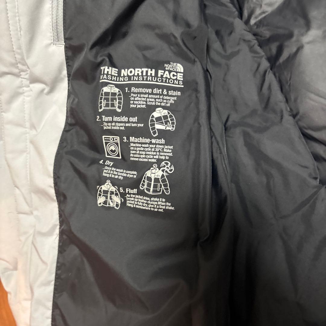 ノースフェイス ロングコート パールグレイ レディース 2XL